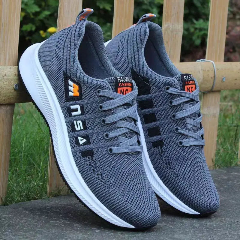Mens Stylish Casual Shoes, Breathable Running Sneakers, Outdoor Walking Training & Fashionable Sports Tennis Shoes