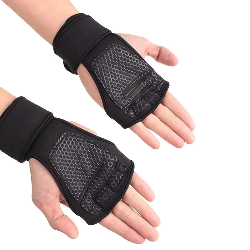 Unisex Training Sport Gloves, Fitness, Bodybuilding, Weightlifting, Gym Workout Gloves, Hand Wrist Palm Protection