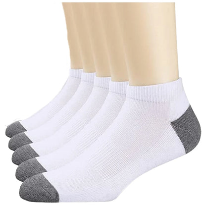 Men Breathable Cotton & Bamboo Fiber Socks, Winter & Autumn Sports Stockings, Sweat Absorption Business Sox