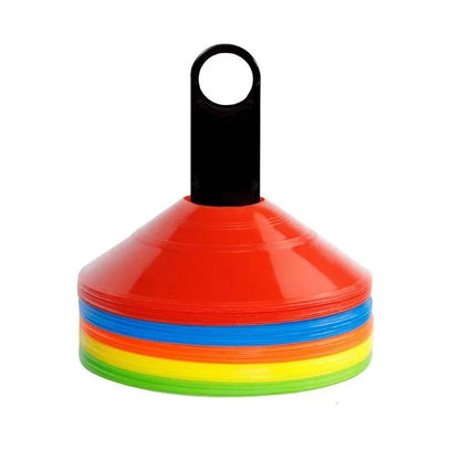 Soccer Disc Cones Set, Pro Agility Discs for Football Training, Durable Space Markers for Speed & Coordination Drills