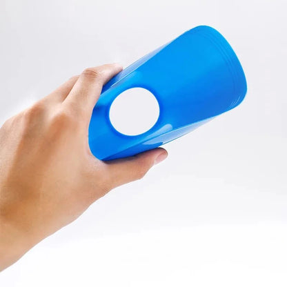 Soccer Disc Cones Set, Pro Agility Discs for Football Training, Durable Space Markers for Speed & Coordination Drills